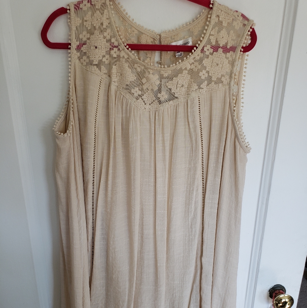 C8,180 John Paul Richard Beige Cream Top Blouse nwt